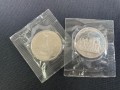 Set 1 Rubel 1987 Sowjet Union, chlacht von Borodino, 2 Münzen Proof