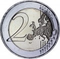 2 евро 2018 Греция, 70 лет союзу островов Додеканес с Грецией