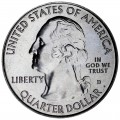 25 cents Quarter Dollar 2019 USA War in the Pacific 48th Park, mint mark D