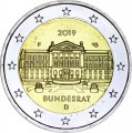 2 Euro 2019 Deutschland Bundesrat, Minze F