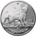 1 Krone 2010 Insel Maine Abessinier Katze und Kätzchen