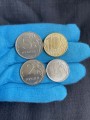 Набор монет 2018 ММД 4 монеты, 10 рублей, 5 рублей, 2 рубля, 1 рубль, UNC