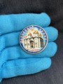 5 rubles 1990 Soviet Union, Uspenskiy Cathedral, from circulation (colorized)