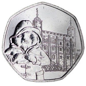 50 pence 2019 United Kingdom, Paddington at the Tower