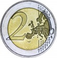 2 евро 2019 Германия, 30-летие падения Берлинской стены, двор A