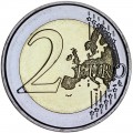 2 euro 2019 Germany 30th anniversary of the fall of the Berlin Wall, mint mark F