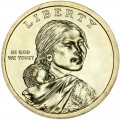 1 Dollar 2020 USA Sacagawea, Elizabeth Peratrovich, minze P