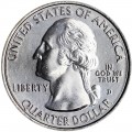 25 cents Quarter Dollar 2020 USA Salt River Bay 53th Park, mint mark D