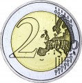 2 евро 2020 Германия, Бранденбург, двор G