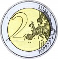 2 евро 2020 Германия, Коленопреклонение в Варшаве, двор G