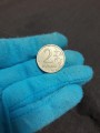 2 rubles 1999 Russia SPMD, rare variety 1.1, the curl is distant from the edge