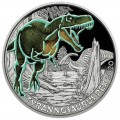 3 евро 2020 Австрия, Тираннозавр