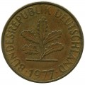 10 pfennig 1977 Deutschland J