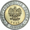 5 Zloty 2020 Polen Branicki-Palast