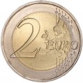 2 euro 2021 Portugal, EU Presidency (colorized)