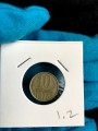 10 kopecks 1978 USSR, variety 1.2 without awns, the tape touches the ball