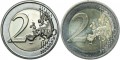 2 Euro Set 2020 Luxemburg, Geburt von Prinz Charles, 2 Münzen