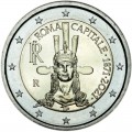 2 euro 2021 Italy, Rome capital 1871-2021