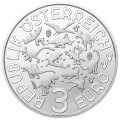 3 евро 2021 Австрия, Теризинозавр