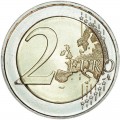2 евро 2021 Греция, 200 лет греческой революции (цветная)