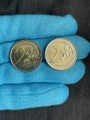 Набор 2 евро 2021 Люксембург, Герцог Жан, 2 монеты