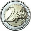 2 евро 2021 Германия, Саксония-Анхальт, двор F
