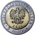 5 Zloty 2021 Polen Krantore in Danzig