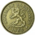 10 пенни 1964 Финляндия, из обращения