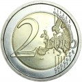 2 euro 2021 Vatican, Caravaggio (colorized)