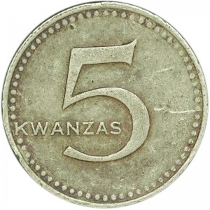 5 Kwanza 1977 Angola buy