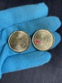 Набор 1 доллар 2021 Канада 125 лет золотой лихорадке на Клондайке, 2 монеты