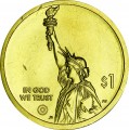 1 Dollar 2022 USA, American Innovation, Rhode Island, Vertrauensyacht, P
