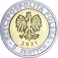 5 Zloty 2021 Polen Schloss Ksiez in Walbrzych