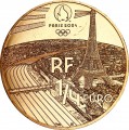 1/4 Euro 2021 Frankreich, Paris 2024, Olympische Spiele, Schwimmen