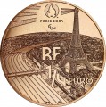 1/4 Euro 2021 Frankreich, Paris 2024, Olympische Spiele, Tennis
