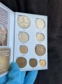 Booklet Savings Book with coins of 1985 (and 1 ruble 1964)