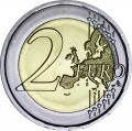 2 euro 2022 Slowenien, 150 Jahre ab der Geburt des Architekten Jože Schulternik