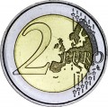 2 евро 2022 Испания, Хуан Себастьян Элькано, 500-летие первого кругосветного путешествия