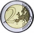 2 евро 2022 Испания, Национальный парк Гарахонай