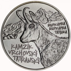 5 евро 2022 Словакия, Татранская Серна
