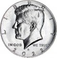 50 cent Half Dollar 2022 USA Kennedy Minze D