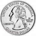 25 центов 2002 США Теннесси (Tennessee) двор D