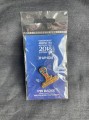 The badge of the World Cup 2018 in Russia, official in the package