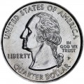 25 центов 1999 США Коннектикут (Connecticut) двор P