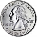 25 центов 2000 США Массачусетс (Massachusetts) двор P