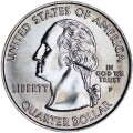 25 центов 2000 США Вирджиния (Virginia) двор P