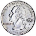 25 cents Quarter Dollar 2001 USA New York mint mark P
