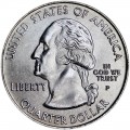25 cent Quarter Dollar 2001 USA Vermont P