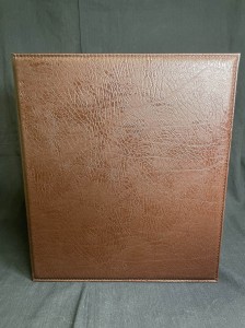 Album Standard without sheets, size GRANDE, SOAMES, artificial leather (brown)
