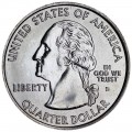 25 центов 2003 США Иллинойс (Illinois) двор D
